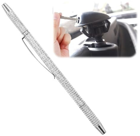 Windscreen Washer Nozzle Adjustment Tool,2-in-1 Car Windshield Jet Cleaning,Washer Cleaner Needle Tools Aluminum Alloy Durable Car Blockage Removal Tools for Windscreen Washer Jets