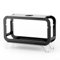 Compact Speaker Stand for Marshall Middleton Made from Acrylic Protects Your Device While Enhancing Sound (Is black)