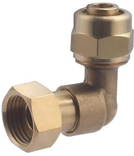 Raccord PER à Compression (à Visser) Coude Ø16 - Femelle Tournant 15x21 NOYON & THIEBAULT