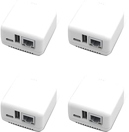 liovitor 4X Mini NP330 Network USB 2.0 Utskriftsserver (Nätverksversion)