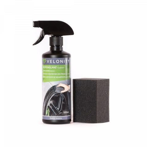 Velonity Reifenglanz - Brillanter Glanz für Ihre Reifen - Langanhaltender Schutz, Hochwertige Formel, Einfache Anwendung - Felgenpflege, Reifenpflege, Reifenaufbereitung