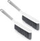 2 Pcs Balayette à Main, Balai à Main, Brosses à Main, Brosse de Nettoyage Domestique, Brosse de Cuisine avec Poils Doux, Balayeuse à Main pour Lit, Canapé, Meubles, Vêtements, Voiture