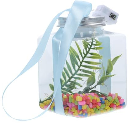 BESPORTBLE Luxuriöses -fischglas Einfach Einzurichten Aquarium Aus Kunststoff für Das Home Office