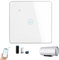Smart Immersion Heater Timer Switch, 40A 8000W WiFi Smart Water Heater Switch, 2.4Ghz WiFi Touch Switch with Timer & LED Indicator Light, Compatible with Alexa, Smart Life, Google Assistant (White)