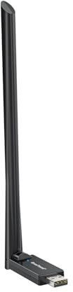 BrosTrend AX900 Wi-Fi 6 Chiavetta WiFi Linux con Ubuntu, Mint, Debian, Zorin, Raspberry Pi OS, Windows etc. Adattatore WiFi USB per PC Fisso Linux Dual Band 5GHz / 2.4GHz, Antenna 6dBi a Lunga Portata