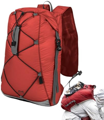Mochila de Senderismo 26L Con Bolsillo En Correa | Ligera Mochila para Senderismo y Camping Para Hombres Y Mujeres Viaje Senderismo Escalada Acampada Correr Caza Viaje De