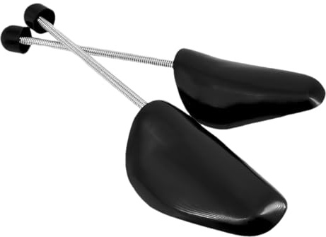 Camilla para zapatos de hombre, camilla para zapatos de hombre, derecha ajustable - Expansor portátil con resorte de tensión, ensanchador