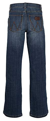 Wrangler Boys Retro Relaxed Fit Boot Cut Jeans, Falls City, 14 Slim US