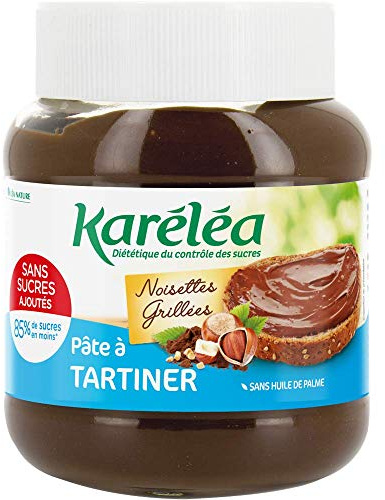 KARELEA KA Pâte à Tartiner Noisettes Cacao SSA sans Huile de Palme 400 g