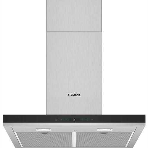 SIEMENS Hotte decorative murale LC67BHP50, Hotte murale,iQ500,60 cm, Inox