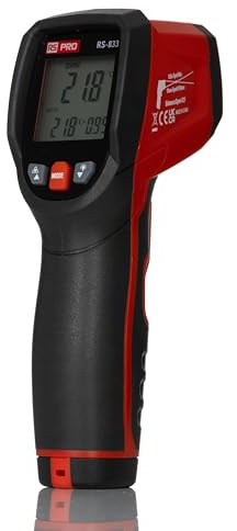 RS-833 Infrarot-Thermometer 12:1, bis +650°C, Celsius/Fahrenheit