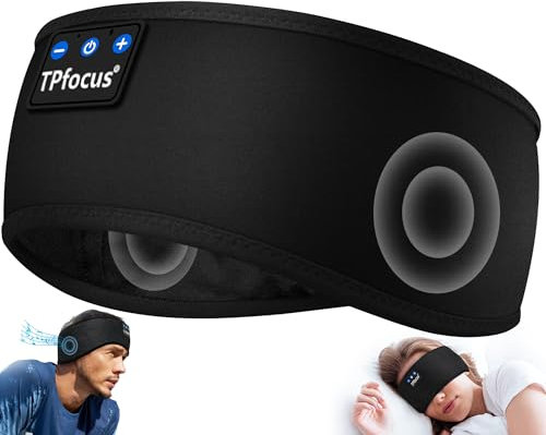 TPfocus Auriculares para Dormire ASMR Auriculares Bluetooth Regalo Hombre y Mujer Banda Deportiva Inalámbrico Recargable Bluetooth Dormire para Correr, Viajes y Relax