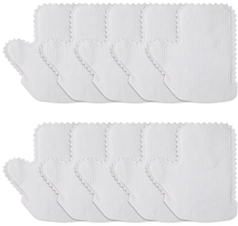 TBUQNZA Reinigungshandschuhe, 10 Stück Staubentfernung Handschuhe, Staub Tuch, Fischschuppen-Reinigungsstaub-Handschuhe, wiederverwendbare Handschuhe, für Zuhause, Küche, Möbel, Tierhaare