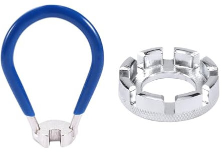 Erramienta Para Radios De Bicicleta, Llaves Para Radios Bicicleta, Llave De Radios, TamañO 10 – 15, Universal, Para Bicicleta, Llave De Radios Universal Para Ajustar Llantas De Bicicleta, 2 Piezas