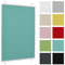 Plissee ohne Bohren 80 cm x 200 cm - Türkis - Plissee klemmfix, Rollos für Fenster ohne Bohren, Jalousien Fenster für innen, Raffrollo, Fenster plissee