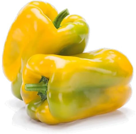 Peperoni Gialli Freschi - Naturali e Croccanti. Verdura Fresca (2 KG)