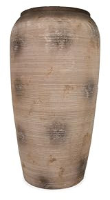 NATINDESIGN Bodenvase Groß ⌀31cm (45L) XXL für In- und Outdoor aus Fiberglas