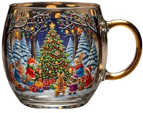 Julmugg – julmugg | Chriistmas kaffekoppar | Chriistmas mugg | strumpa Stuff Painted Cup | värmebeständig 25 ml tekopp för bröllop kaffe resa vinter födelsedag café party St