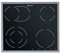 Bauknecht Whirlpool 481244039235 Kochfeld Glasplatte Platte mit Rahmen Glaskeramikplatte ORIGINAL auch Indesit Hotpoint C00489210