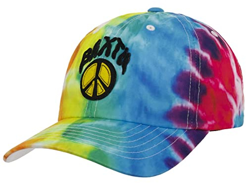 Brixton Peace Out MP Snapback Cap Basecap Baseballcap Curved Brim Damen - Snapback, mit Schirm Frühling-Sommer Sommer - One Size bunt