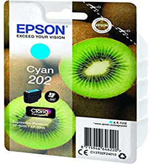 Epson 2893476 Tintenpatrone für Epson, Cyan, Expression Photo XP-6000, XP-6005, 4,1 ml, 300 Seiten, black