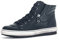 Gabor Damen Schnürstiefeletten, Frauen Schnürboots,Wechselfußbett,Warmfutter,Winterstiefeletten,Winterschuhe,schwarz (FU:Natur),40.5 EU / 7 UK