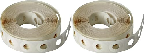 Avery 43-509 Reinforcement Ring (13 mm Dia, 500 Labels) - White (Pack of 2)