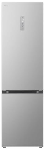LG GBV7270CPY Kühl-/Gefrierkombination, Klasse C, 387 Liter Kapazität, Variables Ablagefach, LINEAR Cooling, Smart Inverter Compressor, 59,5 x 203,0 x 67,5 cm - Prime Silver