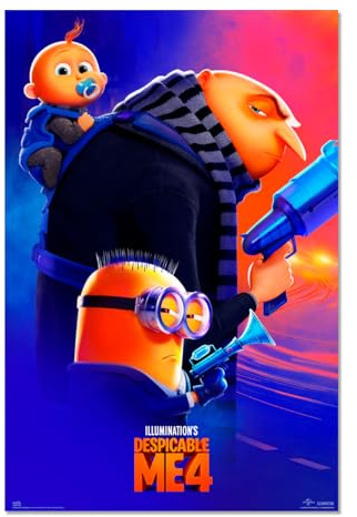 Grupo Erik Despicable Me Poster - 36 x 24 inches / 91.5 x 61 cm - Shipped Rolled Up - Cool Posters - Art Poster - Posters & Prints - Wall Posters
