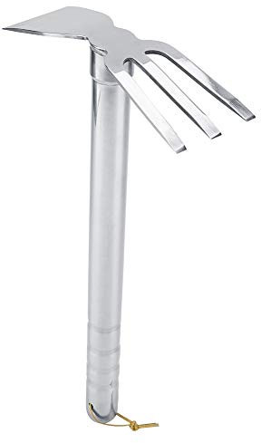 Rastrillo de jardín, rastrillo de Hojas, rastrillo de Garra Corta, rastrillo de Metal, rastrillo de césped, rastrillo de paisajismo, rastrillo de jardín, cultivador Manual para