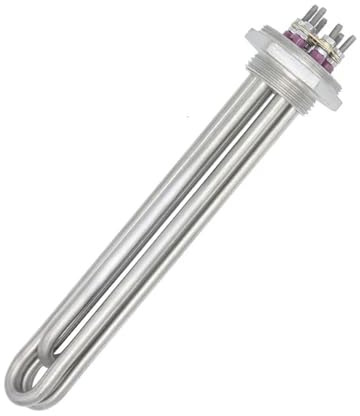 220V DN32 Helt rostfritt stål Vattenvärmeelement Jord Jord Elpanna Elpatron 3KW/4.5KW/6KW/9KW(220V_6KW)