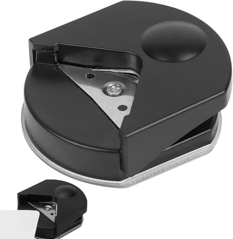 Corner Rounder Punch,3 in 1 Corner Cutter Circle Punch Mini Portable Rounder Punch Round Corner Trimmer Cutter 4mm Corner Cutter Tool for DIY Craftsfor Card Photo Card Making