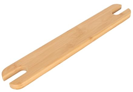 Yinhing Barnstolsfotstöd Justerbar Höjd Halkfritt Bambu Träfotstöd Kompatibelt med Antilop Barnstol Ergonomisk Design Lätt Att Rengöra Säkert för Småbarn