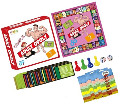 XAGMODSHN Gioco da Tavolo Interattivo per Coppie Adulti Giocattolo da Bere per Piacere Sensoriale Durante I Momenti Romantici qualità Incontri Intrattenere Bevendo