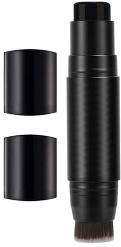 KICHOUSE Correcteur de Barbe pour Hommes Bâtonnet Pratique en Plastique et Fibres Artificielles, Outil de Mise Élégant pour Barbe Noire, pour Soins Quotidiens Père