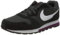 Nike Damen WMNS Md Runner 2 Laufschuhe, Mehrfarbig (Anthracite/White/Black/Bordeaux 012), 36.5 EU