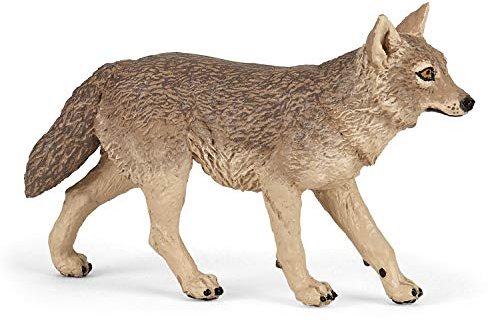 Papo - Statuina Sciacallo Realistica - 3 Anni + - Collezione Vita Selvaggia - Gioco Educativo Animali Selvatici - Idea Regalo Giocattolo Bambina Bambino