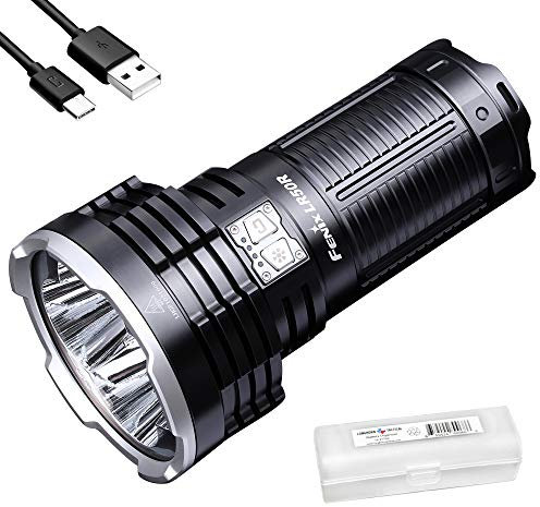 Fenix LR50R 12000 Lumen wiederaufladbare Taschenlampe, super hell, hohe Lumen, mit LumenTac-Batteriegehäuse