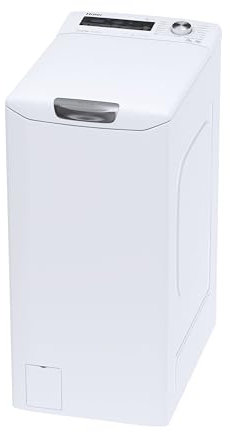 Haier RTXSG28TMC5/1-37 Lavadora carga superior 8KG, 5 Ciclos de Vapor, Motor Inverter, Tratamiento Antibacterias, 1200RPM, Fin Diferido, Apertura suave, Detector automático de KG, 16 programas, Blanco