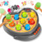YOOHBERRYS Jeu de Taupe, Jeu de Marteau pour Enfants, Marteler des Jouets, Jouet de Whack avec 5 Modes, 9 Morceaux de Musique, Spray, 2 Marteaux, Jeux Montessori pour Les Bébés de 2-6 Ans