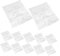 OFFIGAM 80pcs Disposable Foot Bath Liners Durable Pedicure Spa Bags for Home Foot Soaks Tear-resistant Lightweight Portable