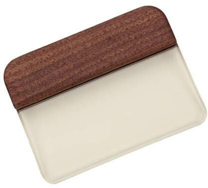 Fluxioxtna Leathercraft Grattoir à verre pour cuir poli et cuir lisse