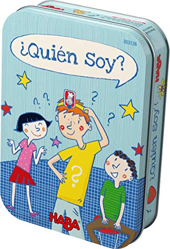 Haba-¿ Quién soy Juego de preguntas y respusestas para 2 jugadores, Multicolor (303126)
