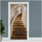Finest Folia Türfolie 90x200 cm Türtapete Türposter Folie für Tür Wohnzimmer Kinderzimmer Küche Türaufkleber Bad Aufkleber selbstklebend TF01 (05 Treppe)