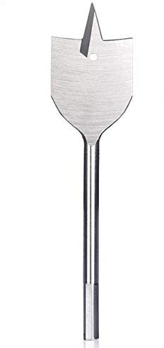 5PCS High-Carbon Steel Woodworking Spade Drill Bit Set, 6-50mm Flat Wood Drill Bits, Durable and Strong, Precision Flat Head Drill for Wood Projects(8mm)