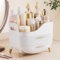 VG VISIONGOOD Organizador de Maquillaje con Cajones, Estuche de Gran Capacidad para Cosméticos, Organizador de Perfumes, Caja de Maquillaje para Tocador, Baño, Dormitorio (Blanco)