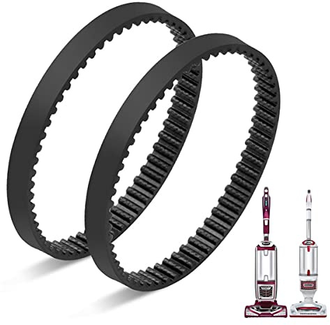 JEDELEOS Replacement Belts for Shark Rotator NV752 NV500 NV501 NV502 NV503 NV505 NV500W NV400 Professional and Power Lift-Away Vacuum Cleaner (Pack of 2)