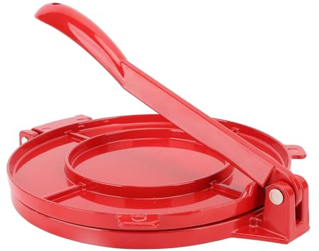 Hamwesh Tortilla Press, 10 Inch Aluminum Tortilla Maker with Multifunctional Design for Making Quesadillas Empanadas Arepas Pupusas Sopes Flatbread
