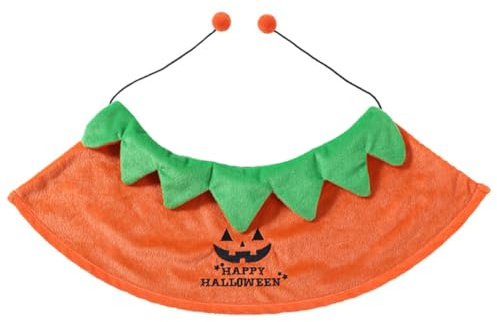 BUGUUYO Halloween Husdjursklädsel Dubbelvävd Hundmantel Varmt och Festligt Djurtillbehör för Små S