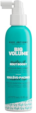 Marc Anthony Big Volume Root Lifting Spray for Fine & Thin Hair - Lightweight Hair Volumizer & Thickening Hair Styling Spray with Maximum Hold for Bounce - Frizz-Free & Sulfate-Free Hair Care Products